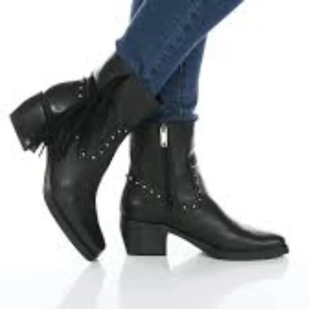 Sam Edelman Bernie Black Bootie Sz: 6